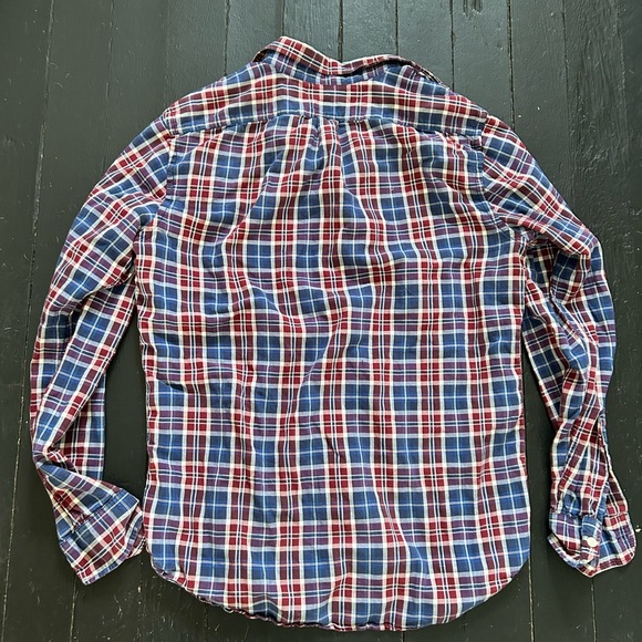 Long Sleeve Plaid Shirt - Picture 2 of 4
